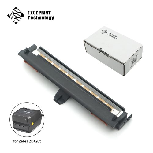 Exceprint Printhead Compatible with Zebra ZD420T ZD620T ZD621T Printhead 300dpi Thermal Label Printer (PN:P1080383-227/P1112640-241)