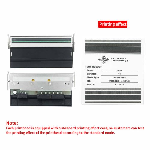 Exceprint Printhead Compatible with Zebra Z4M Z4M Plus Z4000 Printhead 300dpi Thermal Label Printer (PN:G79057M)