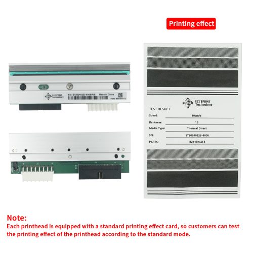 Exceprint Printhead Compatible with Zebra 110Xi4 Printhead 300dpi Thermal Label Printer (PN:P1004232)