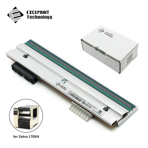 Exceprint Printhead Compatible with Zebra 170Xi4 Printhead 300dpi Thermal Label Printer (PN:P1004237)