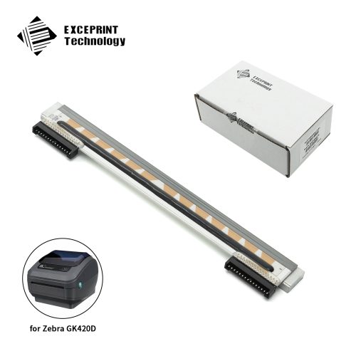 Exceprint Printhead Compatible with Zebra GK420D GX420D ZP450 ZP500 Printhead 203dpi Thermal Label Printer (PN:105934-037)