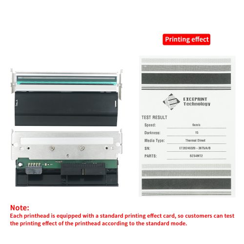 Exceprint Printhead Compatible with Zebra S4M Printhead 203dpi Thermal Label Printer (PN:G41400M)