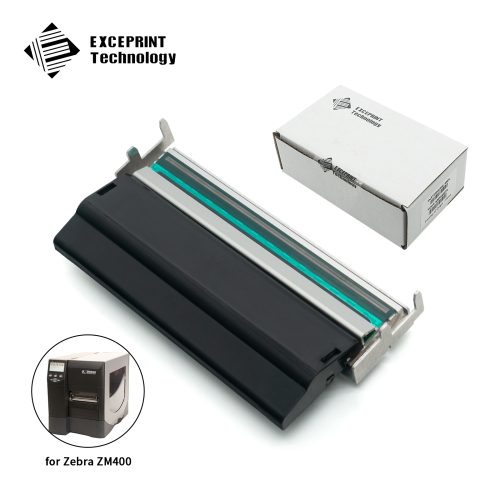 Exceprint Printhead Compatible with Zebra ZM400 RZ400 Printhead 203dpi Thermal Label Printer (PN:79800M)