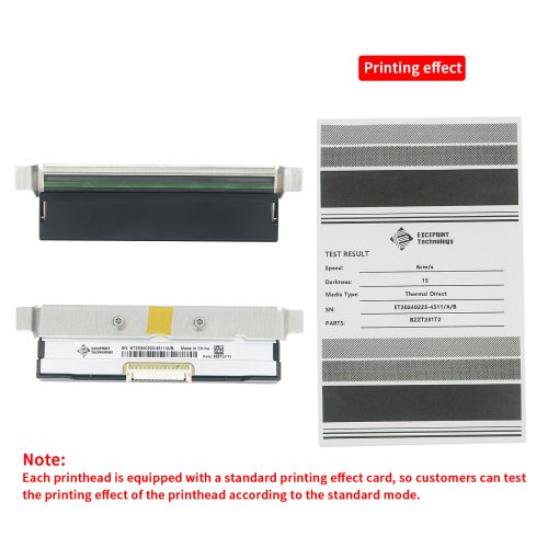 Exceprint Printhead Compatible with Zebra ZT111 ZT211 ZT231 Printhead 203dpi Thermal Label Printer (PN:P1123335-056)