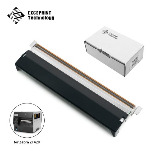 Exceprint Printhead Compatible with Zebra ZT420 ZT421 Printhead 203dpi Thermal Label Printer (PN:P1058930-012)