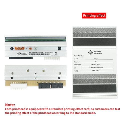 Exceprint Printhead Compatible with Zebra ZT510 Printhead 203dpi Thermal Label Printer (PN:P1083347-005)