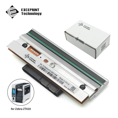Exceprint Printhead Compatible with Zebra ZT610 Printhead 300dpi Thermal Label Printer (PN:P1083320-011)