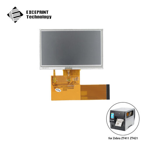 Touch Screen with LCD Replacement For Zebra ZT411 ZT421