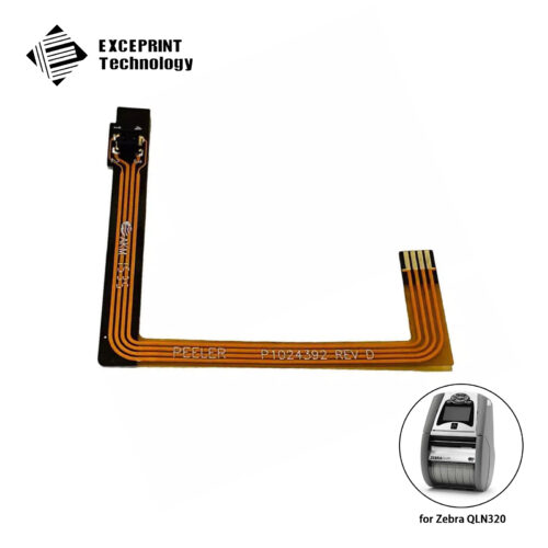 Peeler Bail with Label Present Sensor Flex Cable Replacement for Zebra QLN320 Mobile Printer (P1024392)