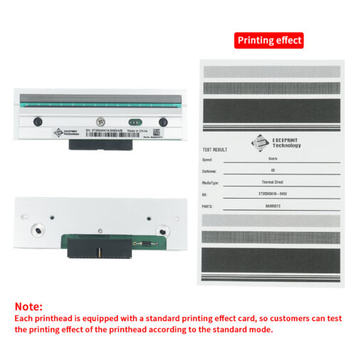 Exceprint Printhead Compatible with Avery Monarch 9820 9825 9830 9835 9855 Printhead 203dpi Thermal Label Printer (PN:12678301/KPA-104-8MTA1-MM)