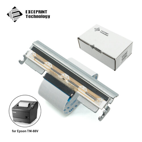 Exceprint Printhead Compatible with EPSON TM-T88V TM-T885 Printhead 203dpi Thermal Label Printer (PN:2138822, 2131885, 2141001)