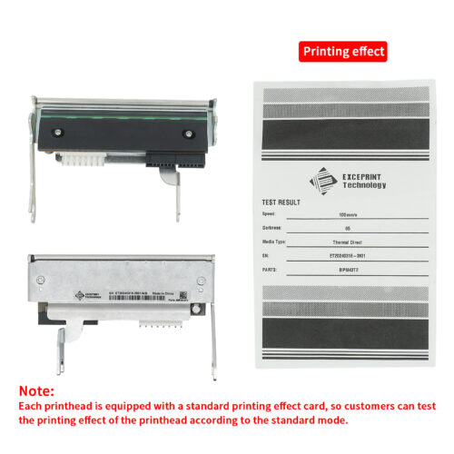 Exceprint Printhead Compatible with Intermec PM42, PM43 Printhead 203dpi Thermal Label Printer (PN:710-129S-001)