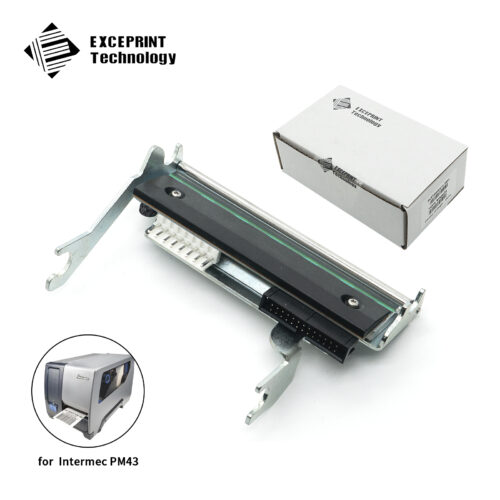 Exceprint Printhead Compatible with Intermec PM42, PM43 Printhead 203dpi Thermal Label Printer (PN:710-129S-001)