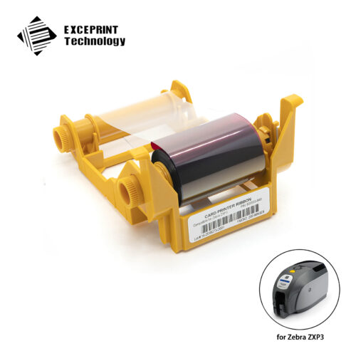 True Colours iX Series YMCKO Color Ribbon for Zebra ZXP Series 3 Card Printers (PN:800033-840) 200 Prints.