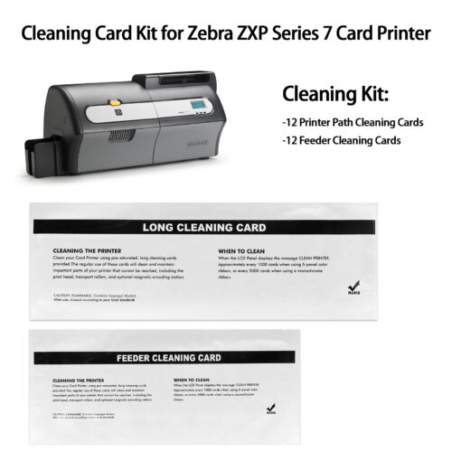 Printer Cleaning Card for Zebra ZXP7