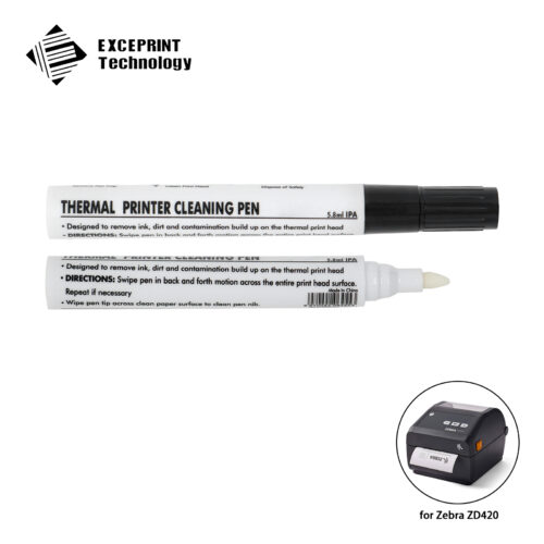 Thermal Printhead Cleaning Pens Alcohol Pen for Zebra Thermal Printer